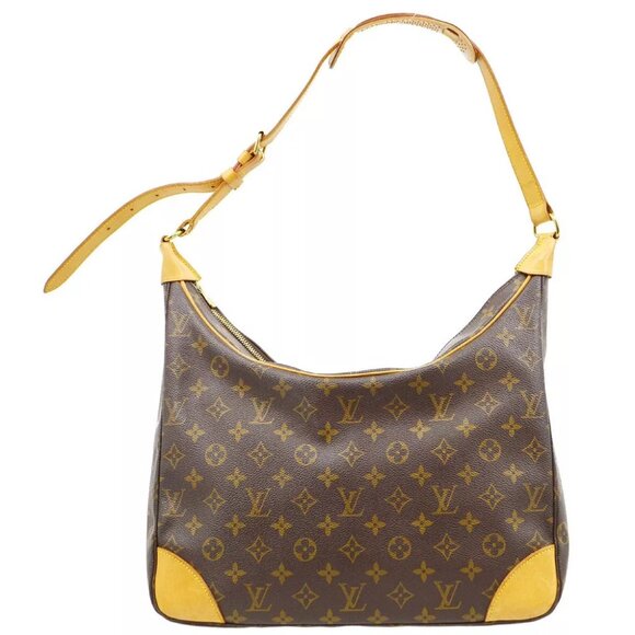 AUTHENTICITY GUARANTEED Louis Vuitton MONOGRAM BOULOGNE SHOULDER BAG - Picture 1 of 10